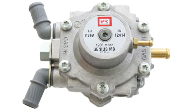 BRC Verdampfer Genius MB 1500 Messing (12mm Gasausgang)