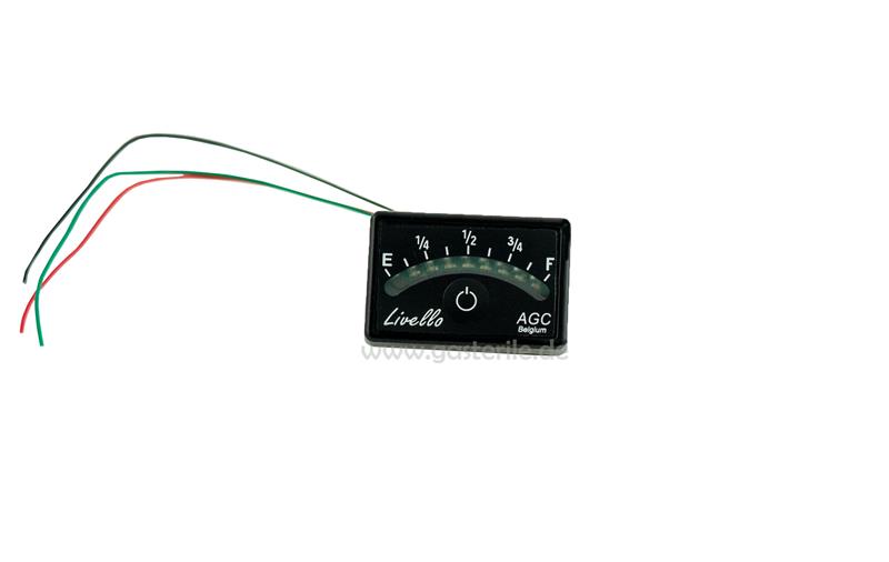 Livello Füllstandsanzeige für Brenngastanks und Tankflaschen mit Schalter (9 LEDS)