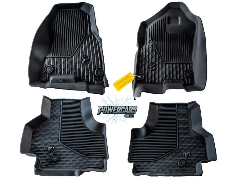 Allwettermatten-Satz  Dodge Ram DT Quad Cab