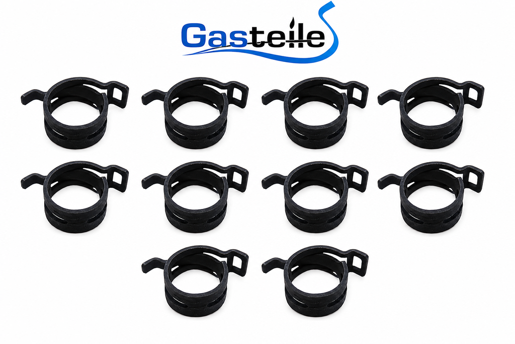 Federbandschelle MU 23, Spannbereich 22,3–24,7 mm, 10 Stück