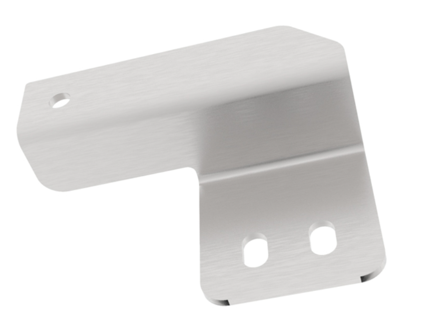 Edelstahlhalter für Tank RAM 1500 2025 Seitlich
