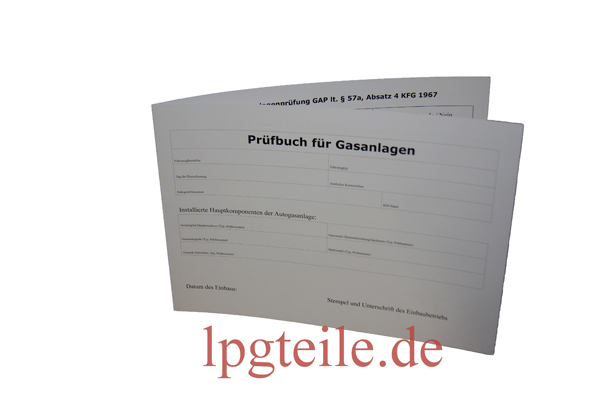[EG1400] Prüfbuch für Gasanlagen (Österreich)