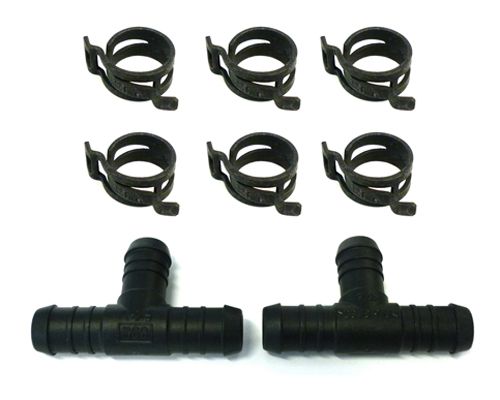 [182/08005] Prins T-Stück Set für Wasser Ø16X16X16