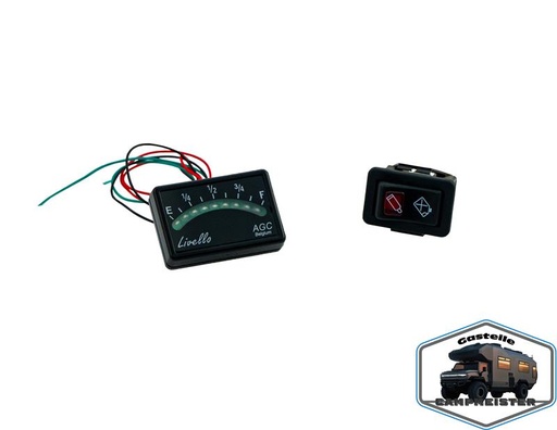 [EKO0006C] Livello Füllstandsanzeige für Brenngastanks (9 LEDS)