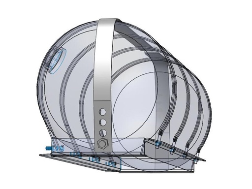 [ST360/100] GZWM Rahmen 360/100 mit Bändern