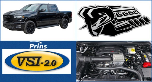 [337/030013] Prins Plug & Play Kit VSI-2.0 LPG eVP AFC-2.2 FULL RAM 1500 DT 5.7 HEMI MY25-
